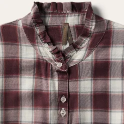 Gaucho Plaid Prairie Shirt Dress-Stetson New
