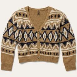 Gold Aztec Cardigan-Stetson Clearance