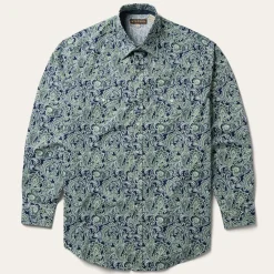 Greenspring Paisley Print Western Shirt-Stetson Online