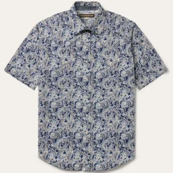 Greenspring Paisley Short Sleeve Western Shirt-Stetson Outlet