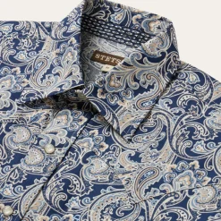 Greenspring Paisley Short Sleeve Western Shirt-Stetson Outlet