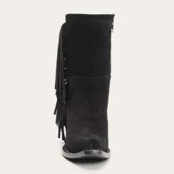 Halle Suede Fringe Side Zip Boot-Stetson New