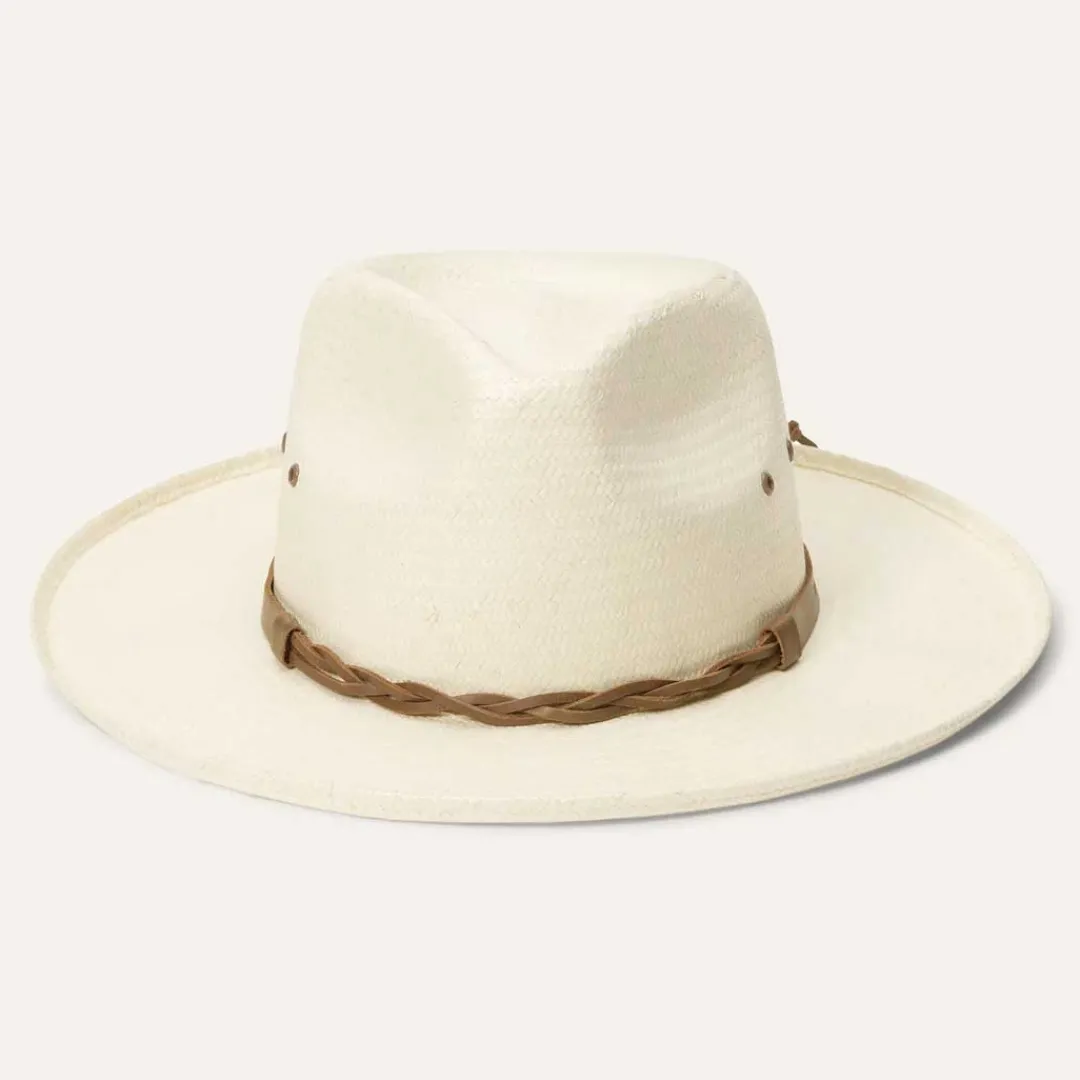 Helena Straw Fedora-Stetson Hot