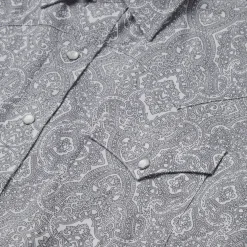 Highland Paisley Snap-Front Shirt-Stetson Hot
