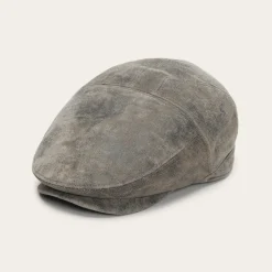 Hood Weathered Leather Ivy Cap-Stetson New