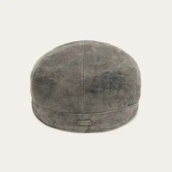 Hood Weathered Leather Ivy Cap-Stetson New