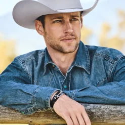 Hook Leather Bracelet-Stetson Best