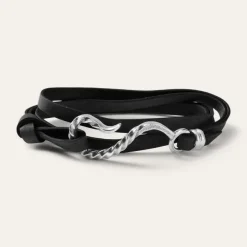 Hook Leather Bracelet-Stetson Best