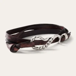 Hook Leather Bracelet-Stetson New