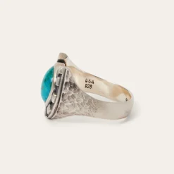 Horseshoe Ring with Turquoise-Stetson Clearance