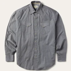 Horseshoe Stripe Print Shirt-Stetson Sale