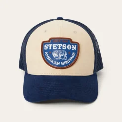 Arrowhead Patch Trucker Cap-Stetson Discount