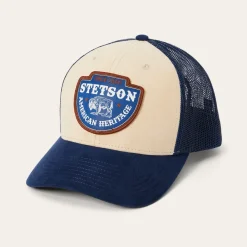 Arrowhead Patch Trucker Cap-Stetson Discount