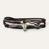 Longhorn Wrap Bracelet-Stetson