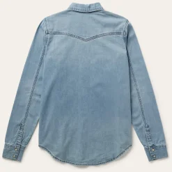 Loose Fit Denim Shirt-Stetson New