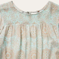 Mandala Print Peasant Blouse-Stetson Sale