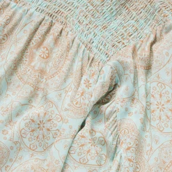 Mandala Print Peasant Blouse-Stetson Sale