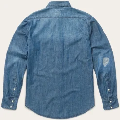 Medium Denim Shirt-Stetson Outlet
