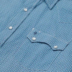 Micro Print Western Shirt-Stetson Outlet