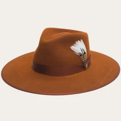Midtown Wide Flat Brim Hat-Stetson Online