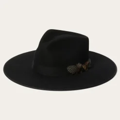 Midtown Wide Flat Brim Hat-Stetson Clearance
