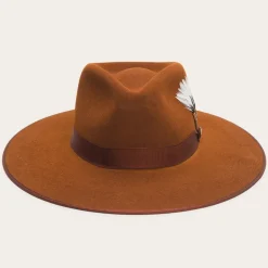 Midtown Wide Flat Brim Hat-Stetson