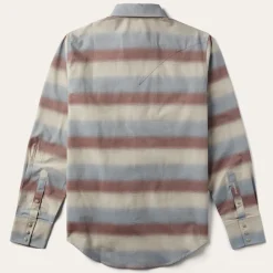 Ombre Stripe Twill Shirt-Stetson