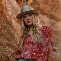 Open Road Straw Hat-Stetson Hot