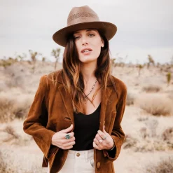 Open Road Vented Straw Cowboy Hat-Stetson Online