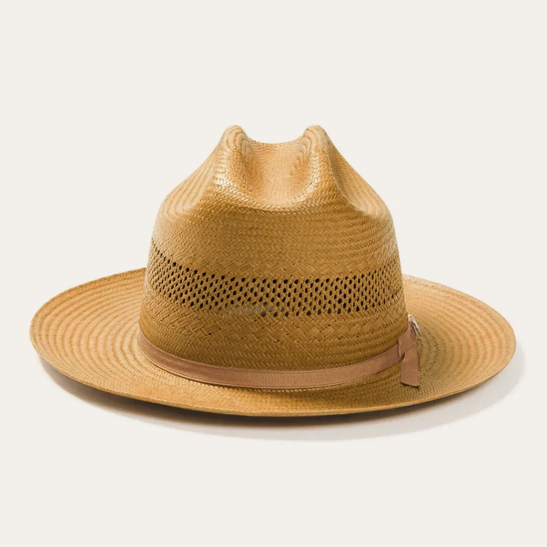 Open Road Vented Straw Cowboy Hat-Stetson Outlet