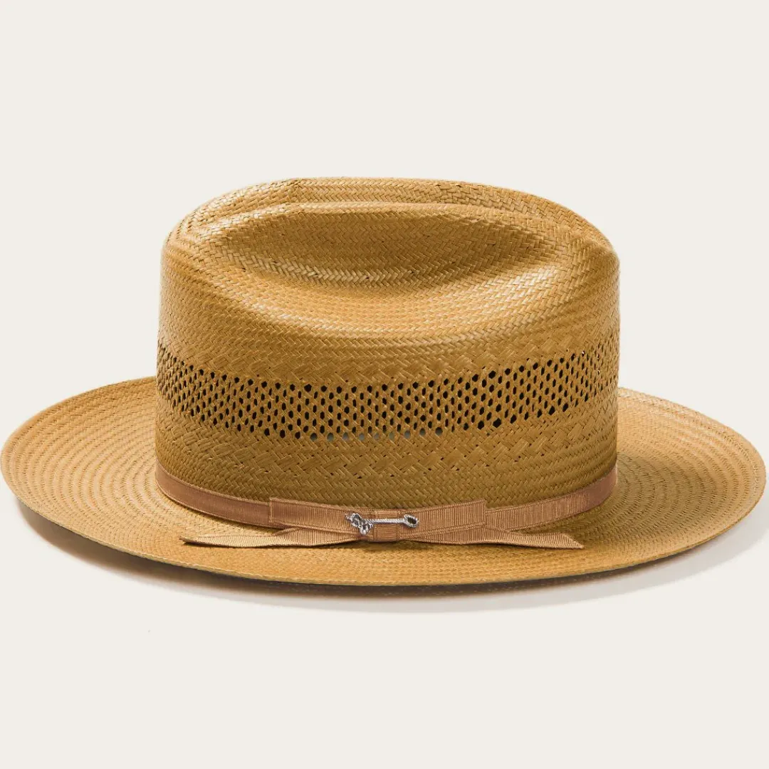 Open Road Vented Straw Cowboy Hat-Stetson Outlet