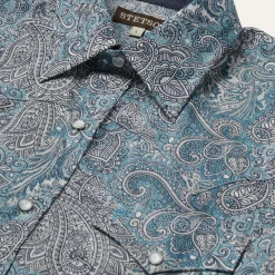 Paisley Western Shirt-Stetson New