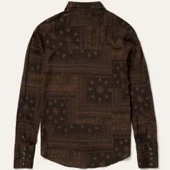 Patchwork Bandana Print Blouse-Stetson