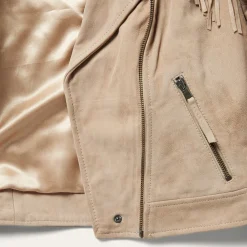 Premium Suede Moto Jacket-Stetson Clearance