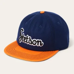 Retro Script Baseball Cap-Stetson Online