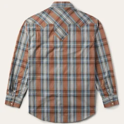 Rustic Plaid Western Shirt-Stetson Best