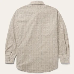 Sand Medallion Print Western Shirt-Stetson Online