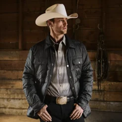 Serape Dobby Twill Western Shirt-Stetson Clearance