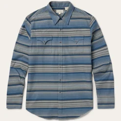 Serape Stripe Western Shirt-Stetson New