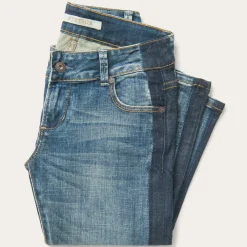 Skinny Fit Stripe Leg Jean-Stetson New