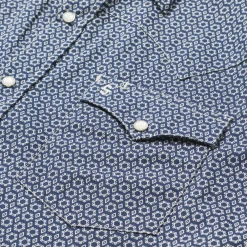 Snap Front Shirt in Deep-Stetson Best