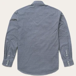 Snap Front Shirt in Deep-Stetson Best