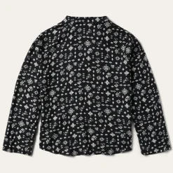 Southwestern Ditzy Print Blouse-Stetson Clearance