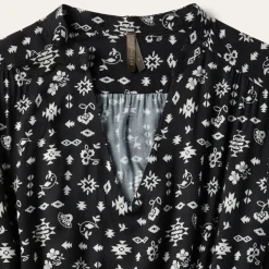 Southwestern Ditzy Print Dress-Stetson Clearance