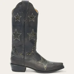 Star Distressed Cowboy Boot-Stetson Discount