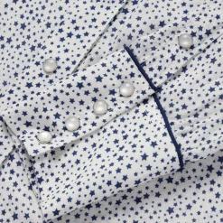 Stars Print Western Blouse-Stetson Discount