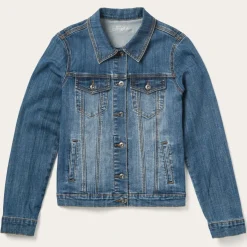 Stretch  Denim Jacket-Stetson Sale