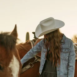 Stretch Denim Jacket-Stetson Sale