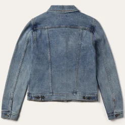 Stretch Denim Jacket-Stetson Sale