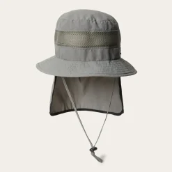 Switchback 'No Fly Zone' Mesh Bucket Hat-Stetson
